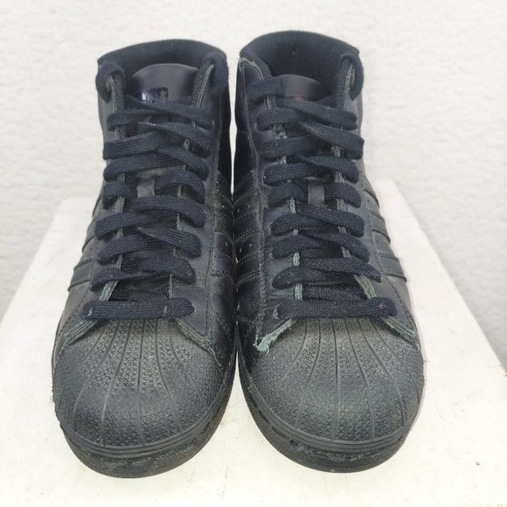 Adidas Pro Model J "Triple Black" Youth Size 4.5